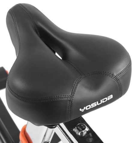 YOSUDA L-010 Magnetic Resistance Exercise Bike: The Seat